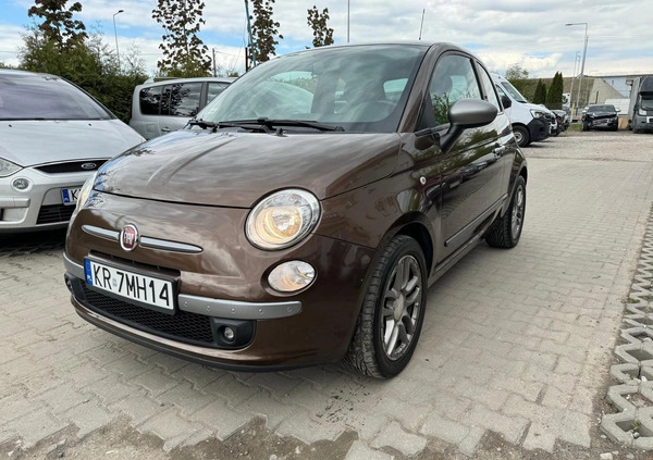 Fiat 500 cena 19900 przebieg: 160000, rok produkcji 2010 z Kraków małe 37